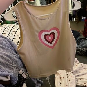 Heart shirt//not cropped